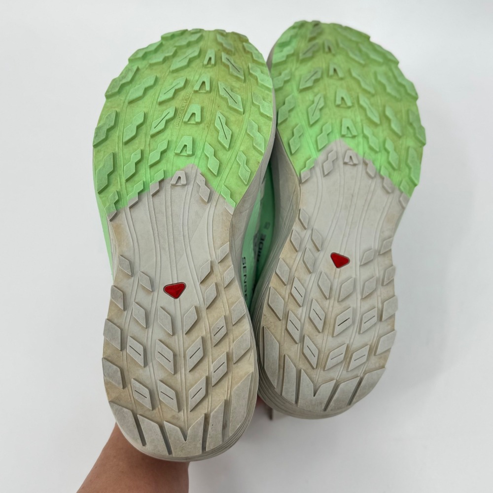 Salomon Women's Sense Ride 5 Trail Running Shoes Sage Green Size 6 - Picture 7 of 15